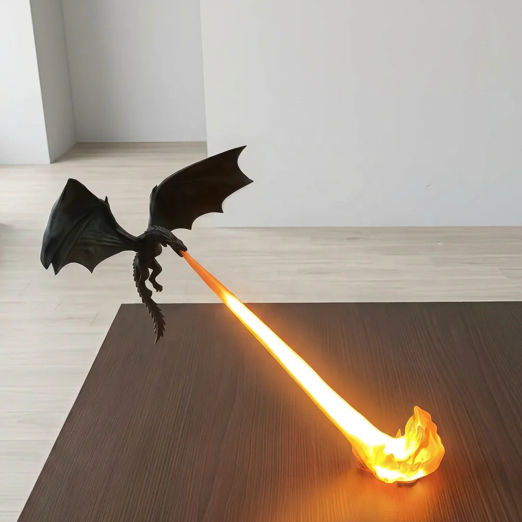 Fire-Breathing Dragon Desk Decor