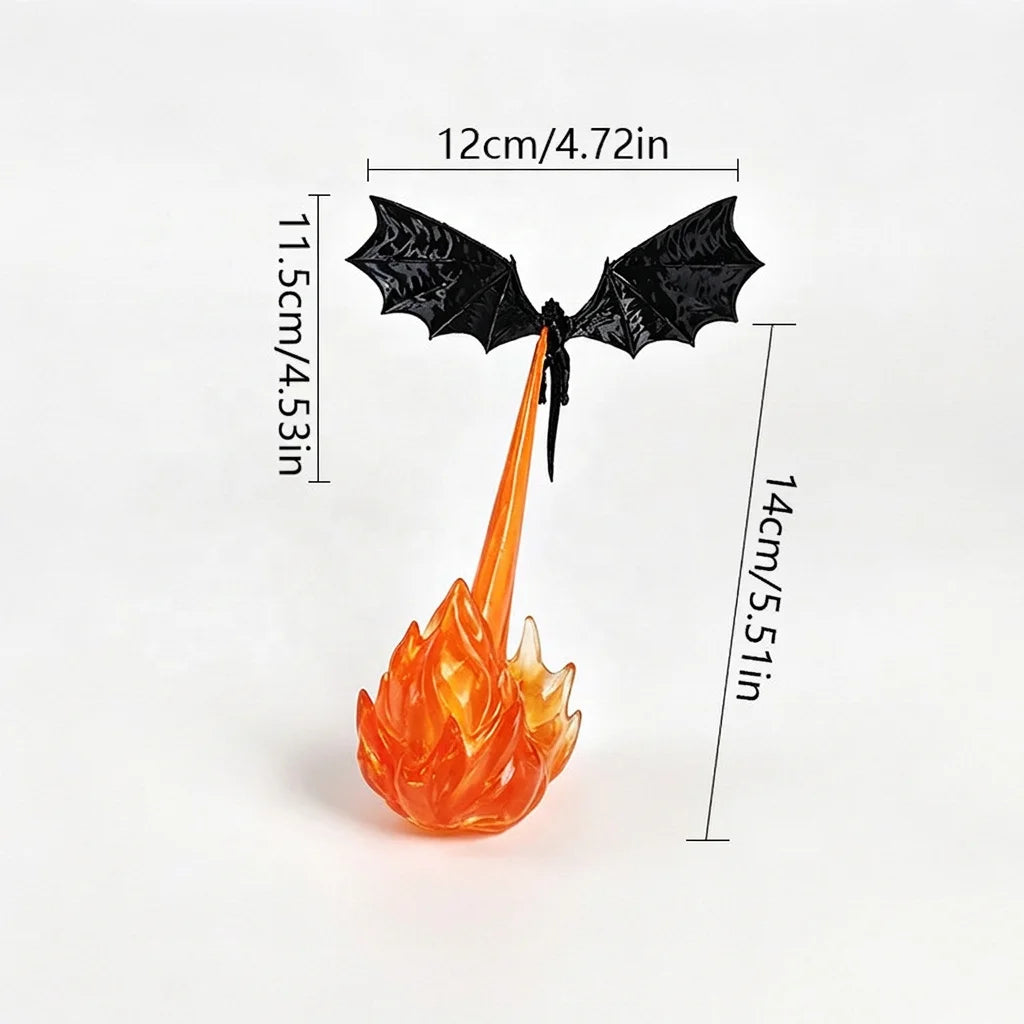 Fire-Breathing Dragon Desk Decor