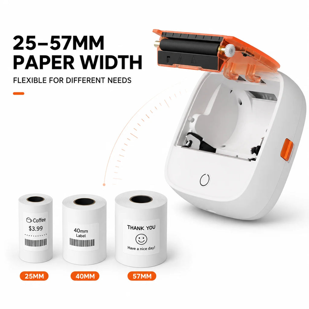 B21 PocketPrint Mini Bluetooth Printer
