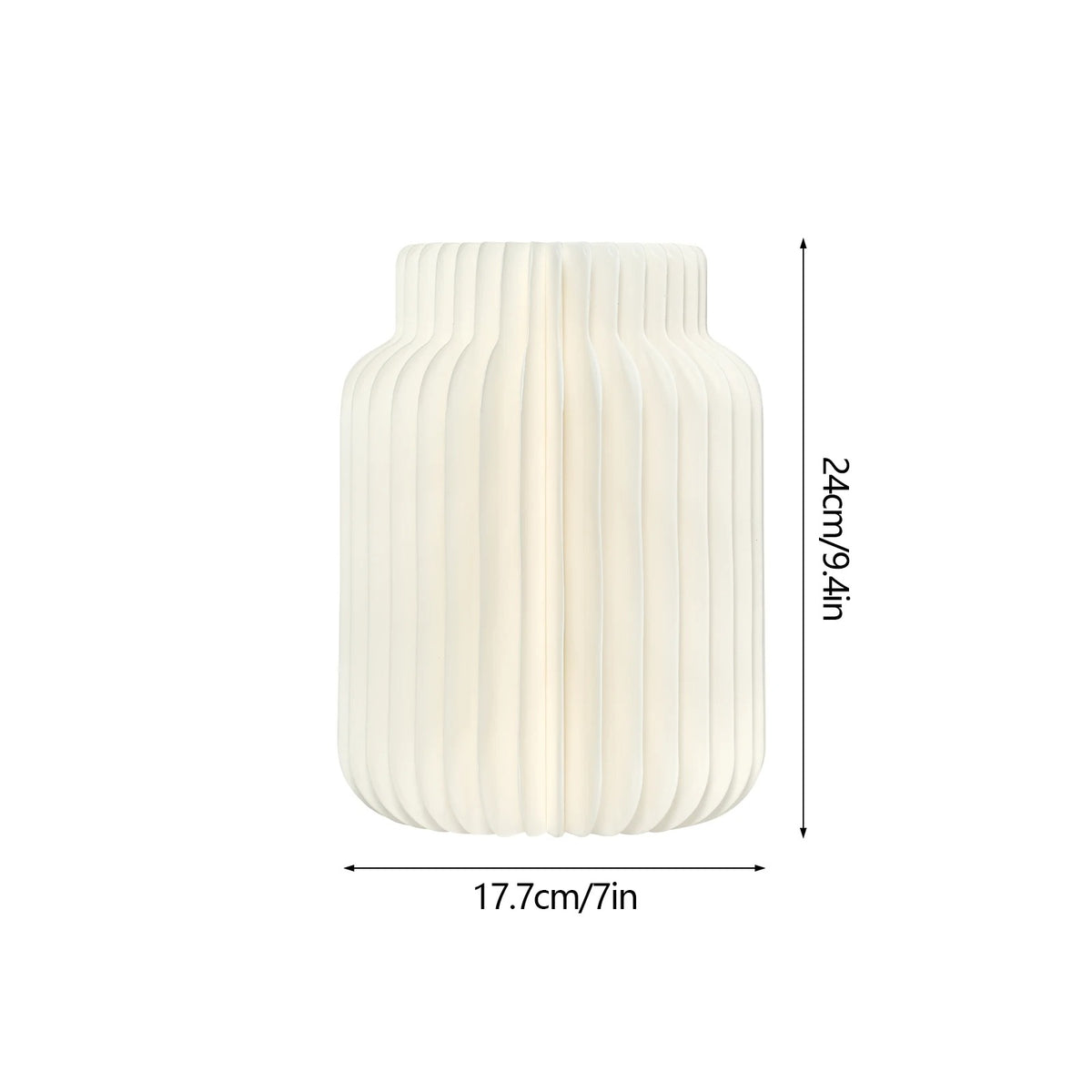 Luxury Honeycomb Paper Flower Vase with Magnetic Design