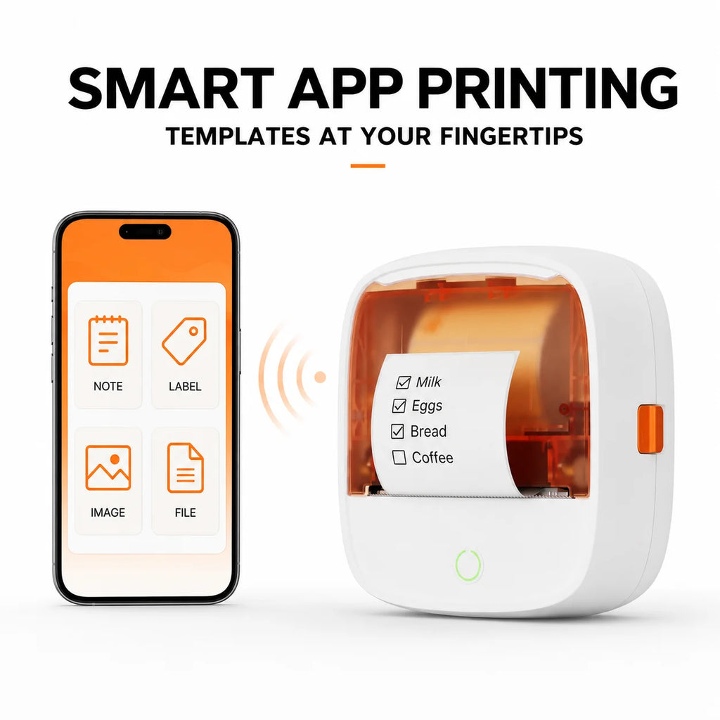 B21 PocketPrint Mini Bluetooth Printer