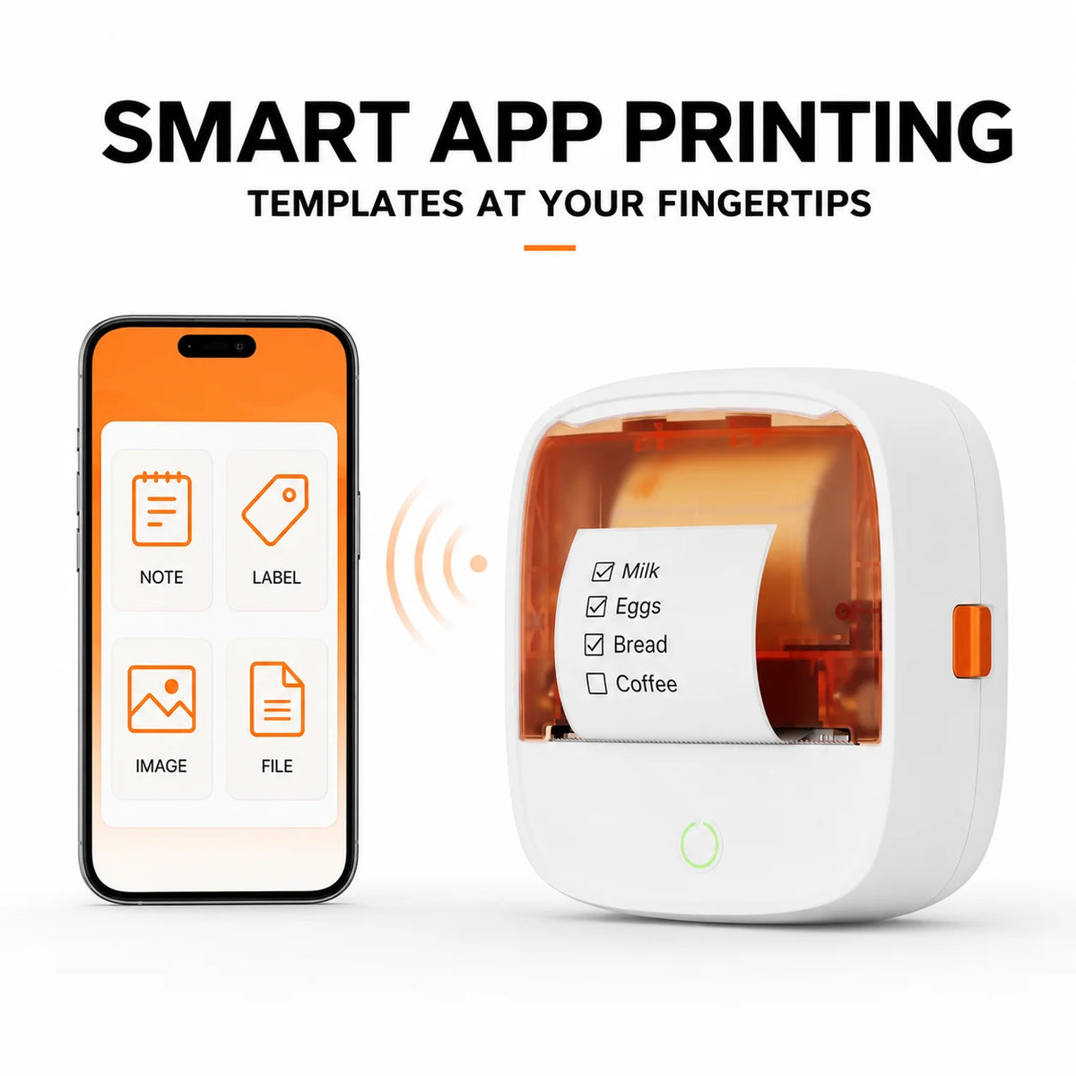 B21 PocketPrint Mini Bluetooth Printer